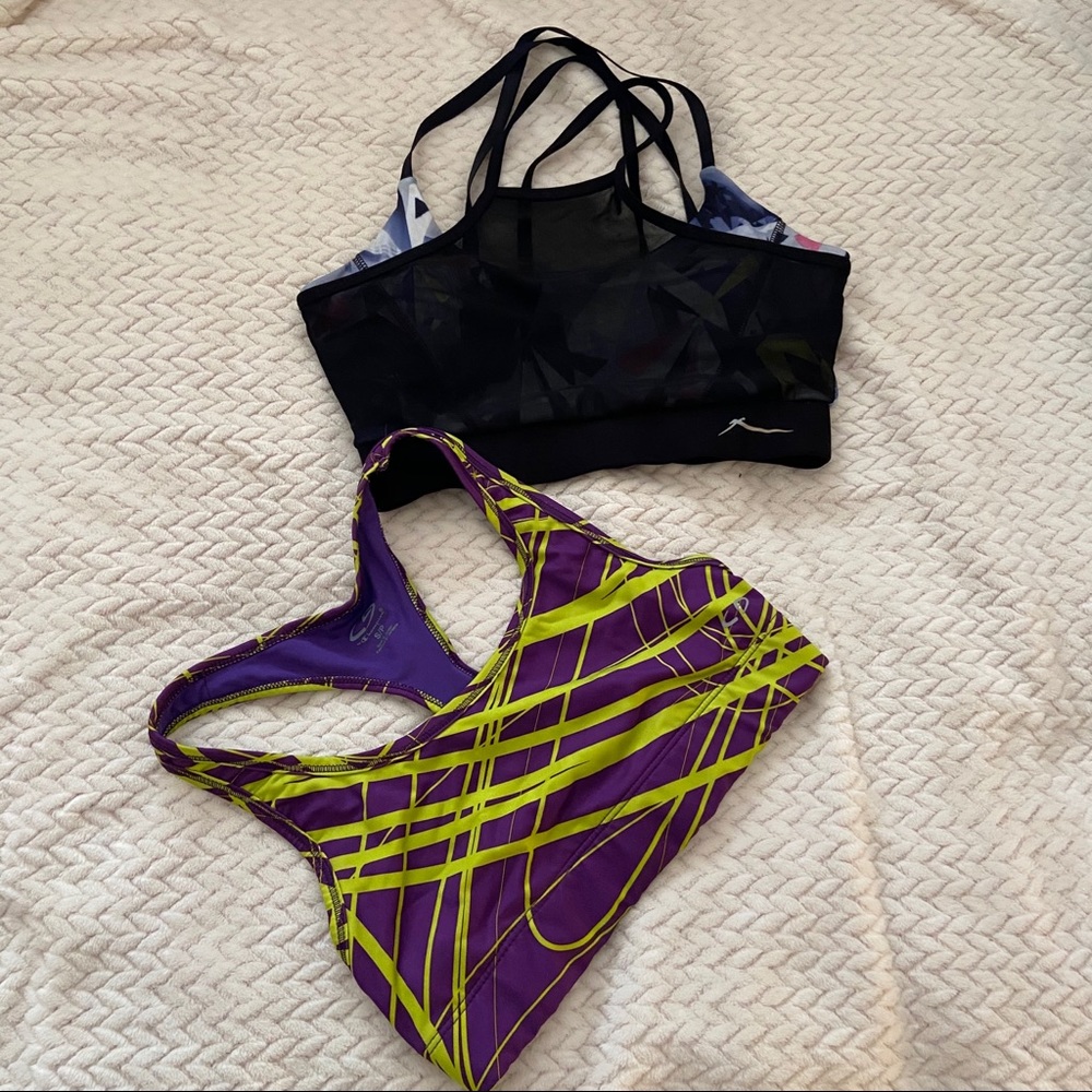 Two sports bras - champion & danskin